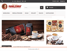 Tablet Screenshot of marlenka.pl