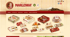 Desktop Screenshot of marlenka.si