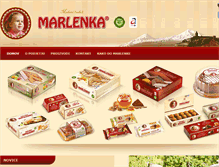 Tablet Screenshot of marlenka.si